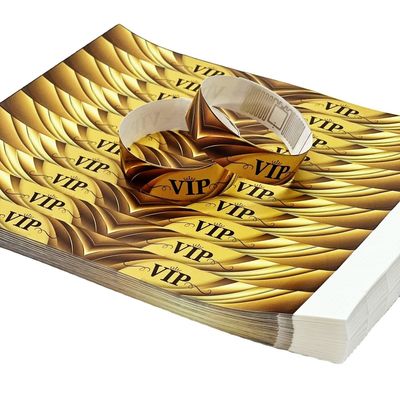 Retailer's Choice Customized Logo Tyvek RFID NFC Sticker Wristband for Events