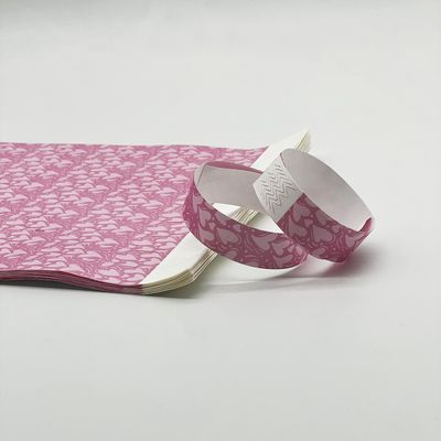 Entertainment Event Bracelet Customized with Printed DuPont Design Admission Ticket