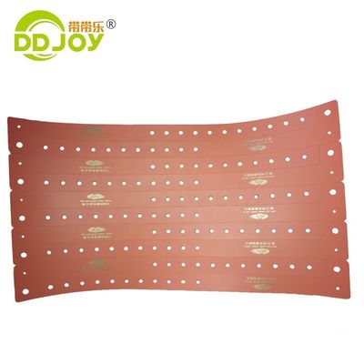 DingBa Custom Plastic Wristband 250*25mm Wide Shape Bracelet for Cartoon Lovers
