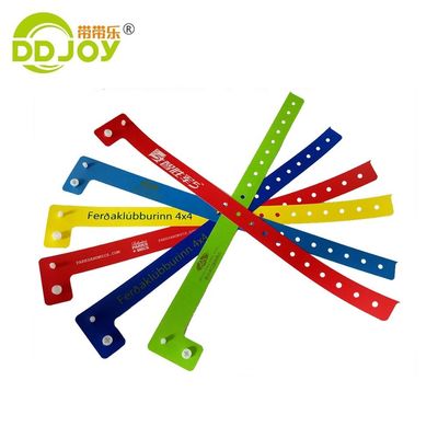 DingBa Custom Plastic Wristband 250*25mm Wide Shape Bracelet for Cartoon Lovers