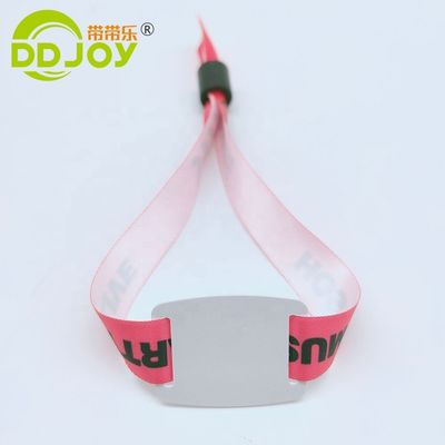 Customised Comfortable Disposable Wristband for Personalised Event Access Control