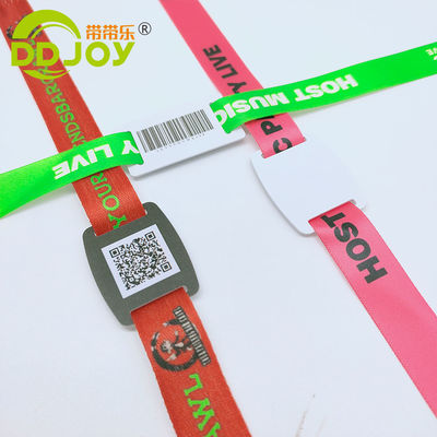Customised Comfortable Disposable Wristband for Personalised Event Access Control