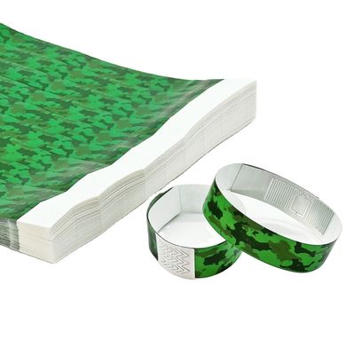 Custom Waterproof Tyvek RFID Sticker for Wristband Entrance Ticket Label Sticker