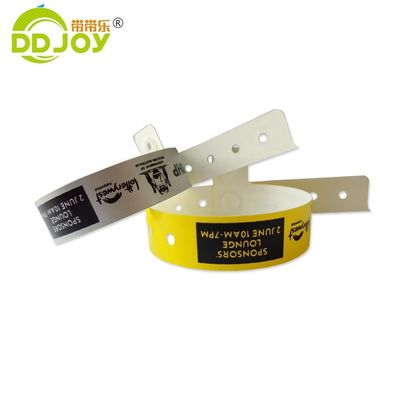 Children's Events Tickets One-time Paper Wristband with Composite Material