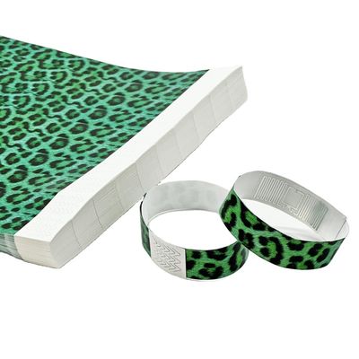 Customized Waterproof Paper Tyvek RFID Wristbands NFC Function Included