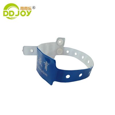 Other Material Wide Shape Festival Sublimation Plastic Pulsera Unisex PVC Wristband