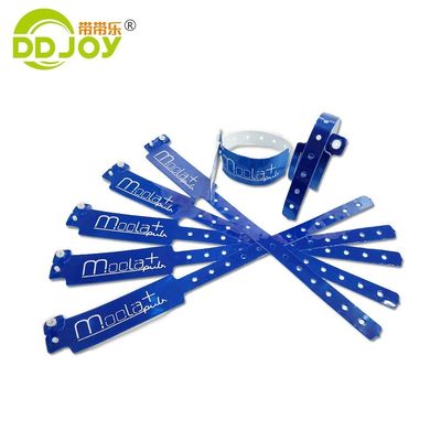 Other Material Wide Shape Festival Sublimation Plastic Pulsera Unisex PVC Wristband