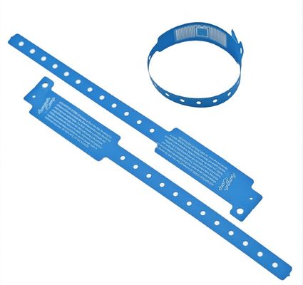 Customized Size RFID Thermal Printing Paper Wristbands for Medical Chip Recognition