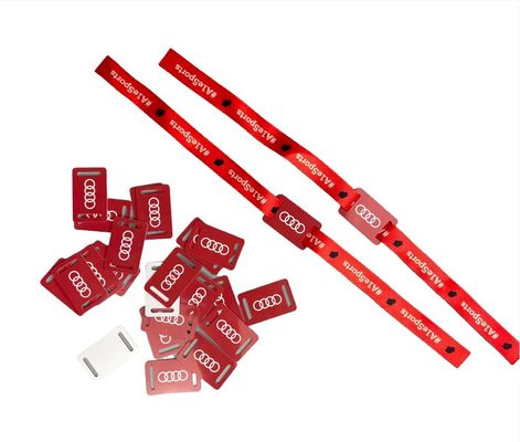 Customized Size RFID Thermal Printing Paper Wristbands for Medical Chip Recognition