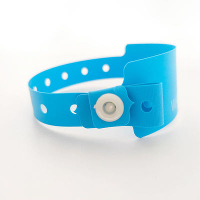 170*18mm Waterproof Soft PVC Vinyl Wristbands for Events / Festival from Stylish