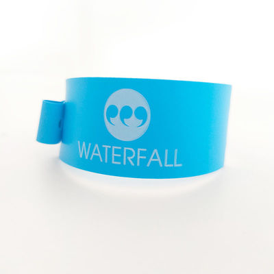 170*18mm Waterproof Soft PVC Vinyl Wristbands for Events / Festival from Stylish