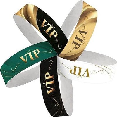 Events Party Usage Scenarios Custom Logo Printed RFID Wristbands with NFC Function
