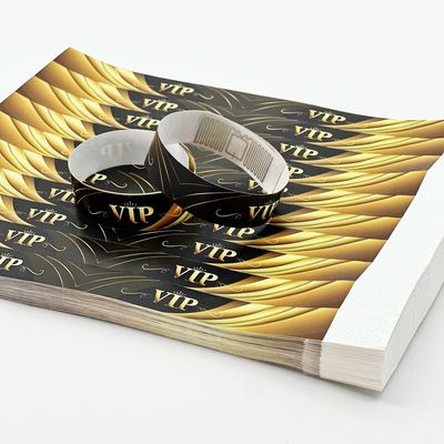 Events Party Usage Scenarios Custom Logo Printed RFID Wristbands with NFC Function