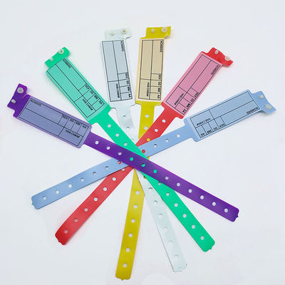 170*18mm Child Size Writable Wrist Bands for Hospital/Clinic Usage Convenient One Time