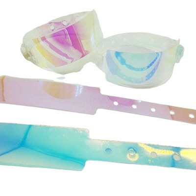 Party Favor Colorful Gradient Color Bracelet Custom TPU Wristband for Events ID Solution