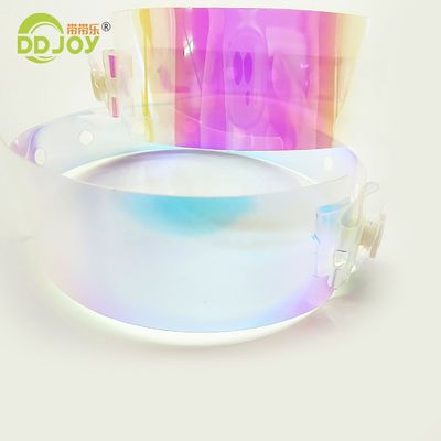 Party Favor Colorful Gradient Color Bracelet Custom TPU Wristband for Events ID Solution