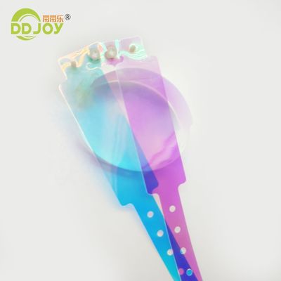 Party Favor Colorful Gradient Color Bracelet Custom TPU Wristband for Events ID Solution