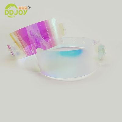 Party Favor Colorful Gradient Color Bracelet Custom TPU Wristband for Events ID Solution