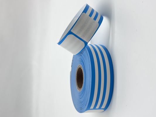 ALL Target End User Printable Thermal QR Code Wristbands with Self Adhesive in Blue
