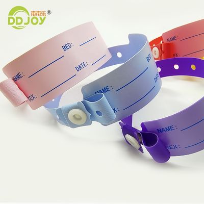 Custom Writable Vinyl Disposable Identification Wristbands for Hospital Patients