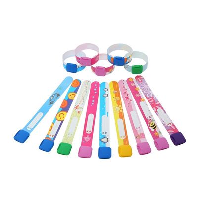 Adjustable Size Waterproof Anti-Lost Kids Bracelet for Identification and Tracking