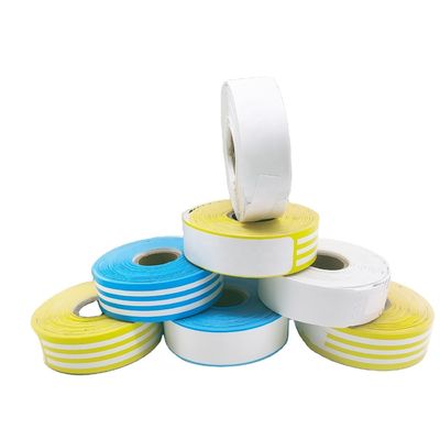 Waterproof Yellow Self Adhesive Direct Thermal ID Wristbands for Event Identification