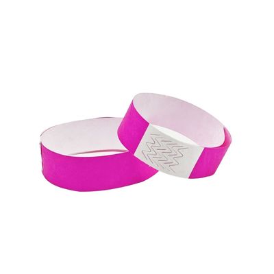 One-Time DuPont Paper Annual Meeting Music Festival Wristband Strong Adhesive Closure