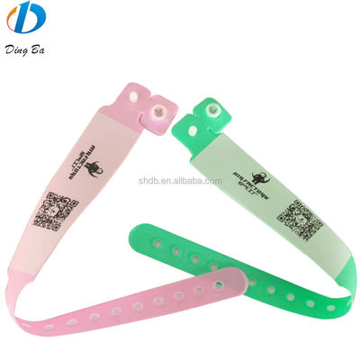 170*18mm Size Fitness Bracelet Colorful Child Wristband Charm Bracelets Elastic Plastic