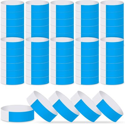One-Time DuPont Paper Annual Meeting Music Festival Wristband Strong Adhesive Closure
