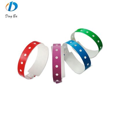 250*25mm wide shape Composite Wristband None Certificate Type for Events Festival