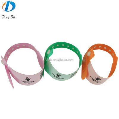 170*18mm Size Fitness Bracelet Colorful Child Wristband Charm Bracelets Elastic Plastic