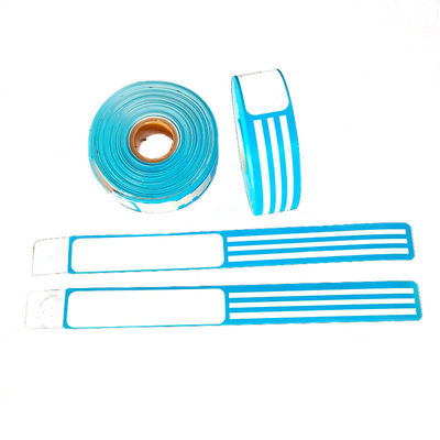 Printable Identification Bracelets for Thermal Printing and Self Adhesive