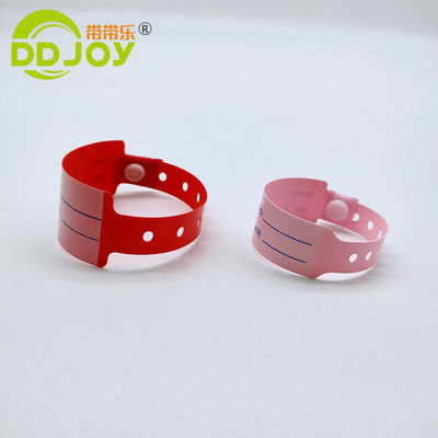 Waterproof Vinyl Patient ID Wristband 100pcs/Box Custom PVC ID Bracelets for Hospital