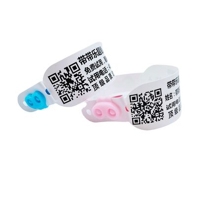 GODEX Printer Pink Waterproof One Time Bracelet for Hospital Patient Identification
