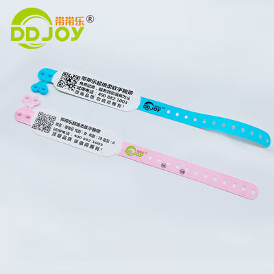 GODEX Printer Pink Waterproof One Time Bracelet for Hospital Patient Identification