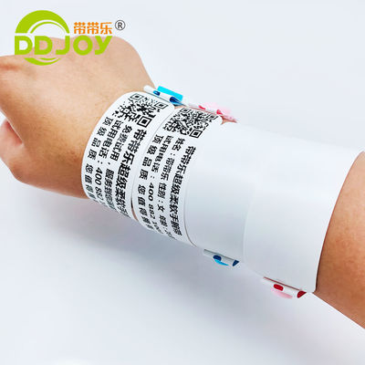 GODEX Printer Pink Waterproof One Time Bracelet for Hospital Patient Identification