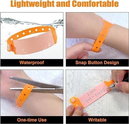 Custom Logo Soft PVC Bracelets Baby's Favorite Personalized Wrist Band Colorful Items