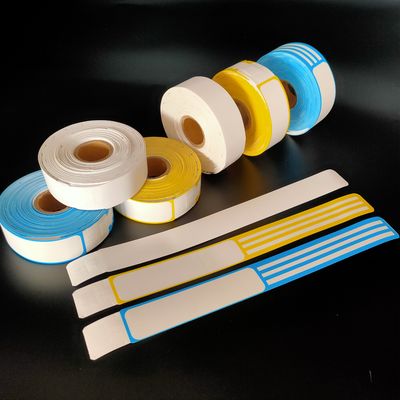 Printable Identification Bracelets for Thermal Printing and Self Adhesive