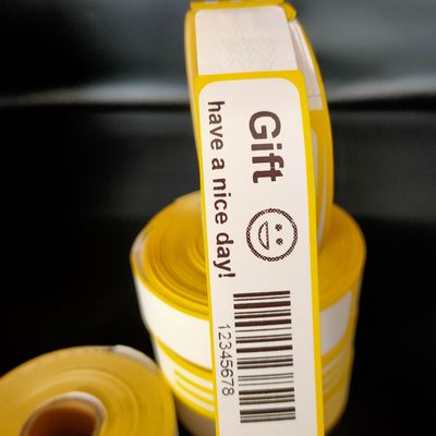 Printable Paper Wristband with Thermal Barcode Self-Adhesive and Easy