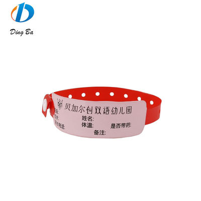 ISO9001 Certified Soft Water Park for Children Events and Parties Baby Barcode Wristband