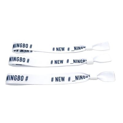Custom RFID CHIP Wristbands Satin Fabric Bracelets for Fashionable Events and Festivals