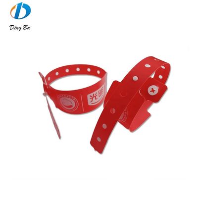 Jewelry Type Bracelets Eco-Friendly Plastic Disposable for Concerts PVC/Vinyl Wristbands