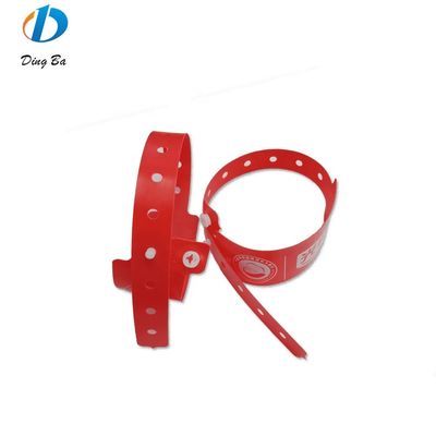 Jewelry Type Bracelets Eco-Friendly Plastic Disposable for Concerts PVC/Vinyl Wristbands