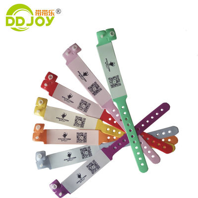 Stylish DDJOY Park/Playground Events PVC Wrist Band Bracelet for Child Identification