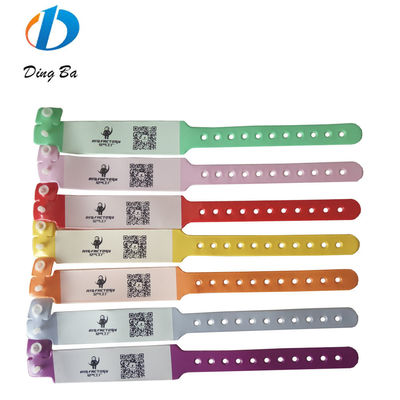 Soft and Safe Nail Insertion Inlay Technology Disposable Child Identification Band