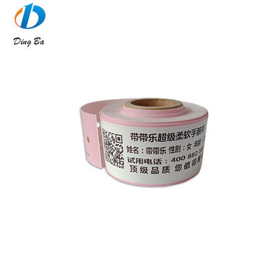 Waterproof Custom Logo Mother Baby Hospital Patient ID Wristband with Heat Sensitive