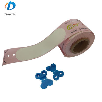 Waterproof Custom Logo Mother Baby Hospital Patient ID Wristband with Heat Sensitive