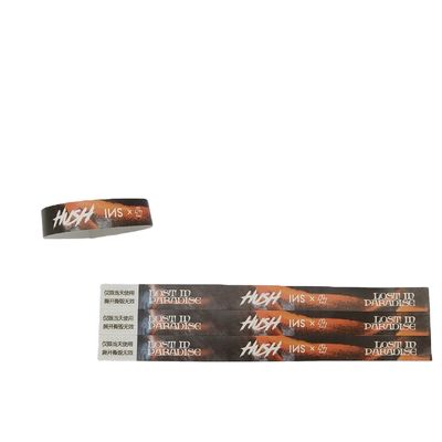 Usage Scenarios Events Festival Custom One Time Tyvek Wristband for Holiday Decoration