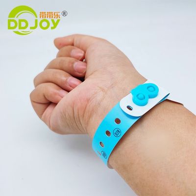 Stock Logo Hospital Patient Disposable Medical ID Thermal Wristband Fast DHL Delivery