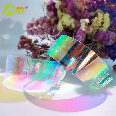 Custom TPU Printing One Time Hologram Glitter Clear Color Wristband for Bar Night Club